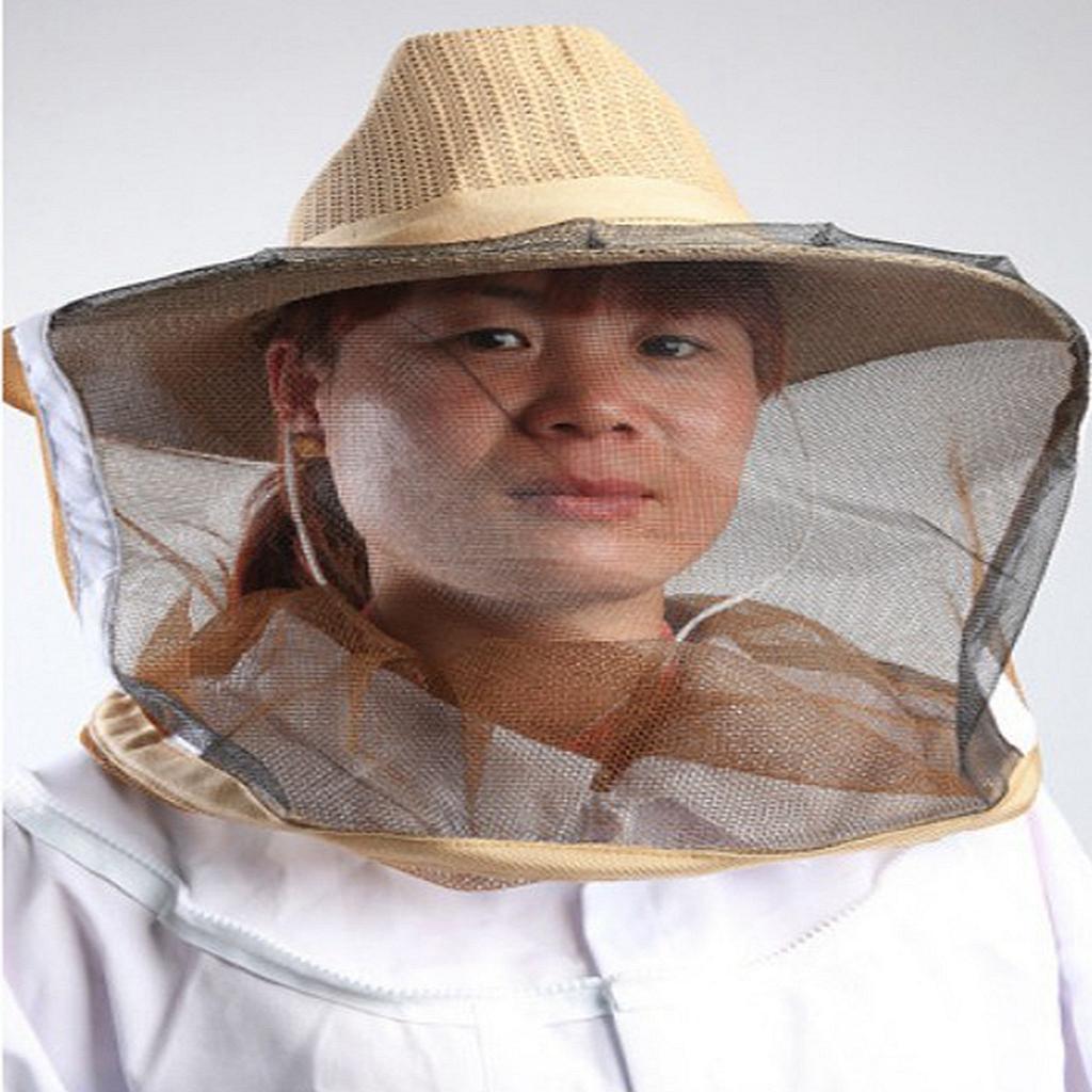 Mosquito Head Net Hat Beekeeping Hat with Hidden Net Mesh Protection from Insect Bug Bee Mosquito Gnats for Outdoor