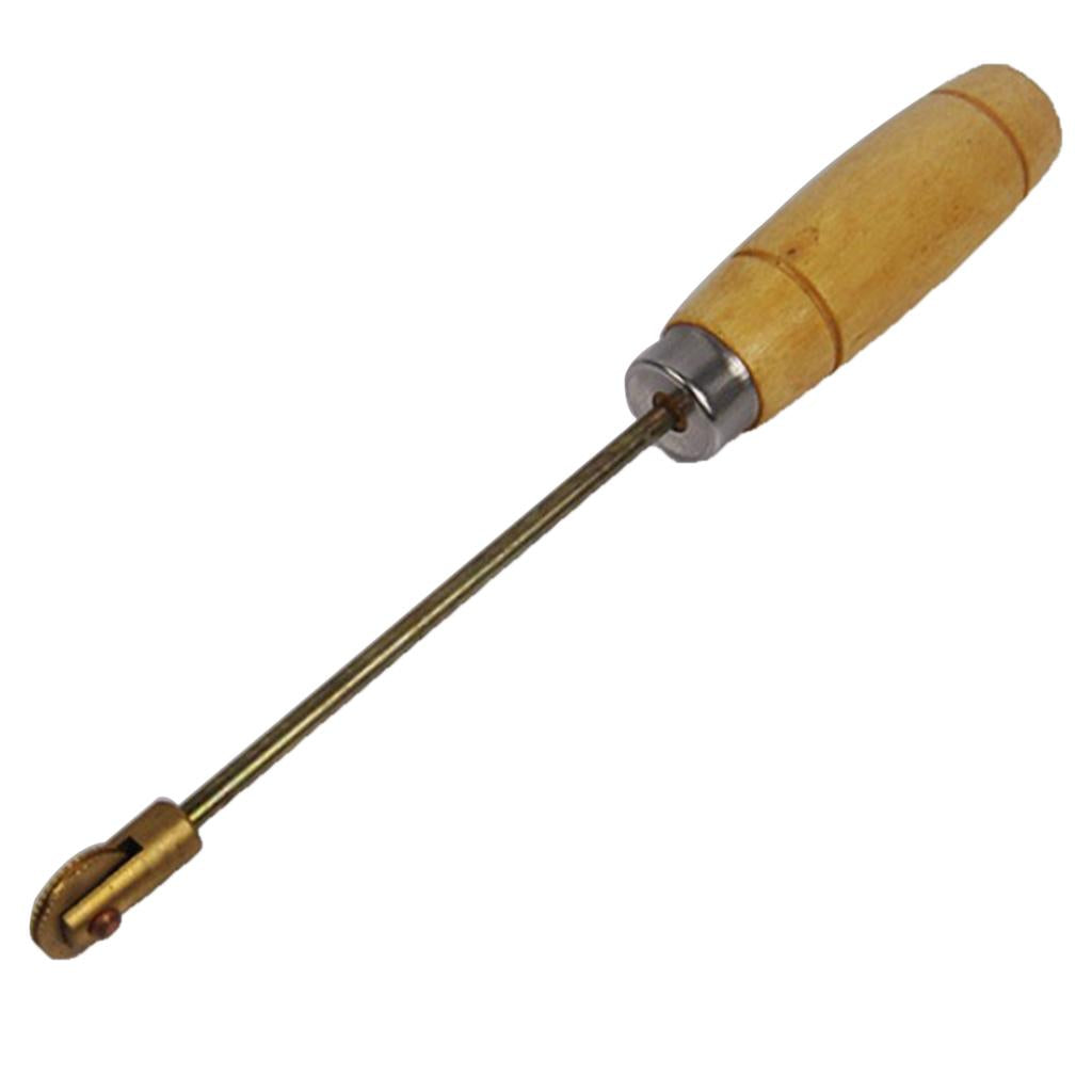 Spur Wire Wheel Beehive Embedder Beekeeping Tool Equipment - Wooden Handle