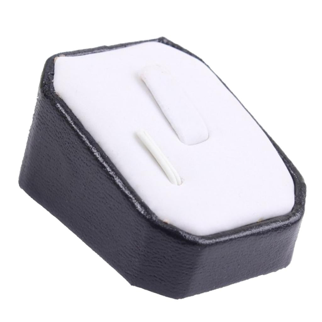 Velvet Ring Boxes, Earring Pendant Jewelry Case, Ring Earrings Gift Boxes White