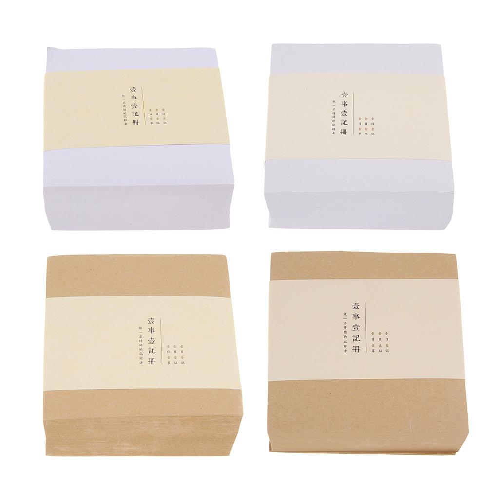 Square-Shaped Notepad Note Book Sticky Note  Can Paste White