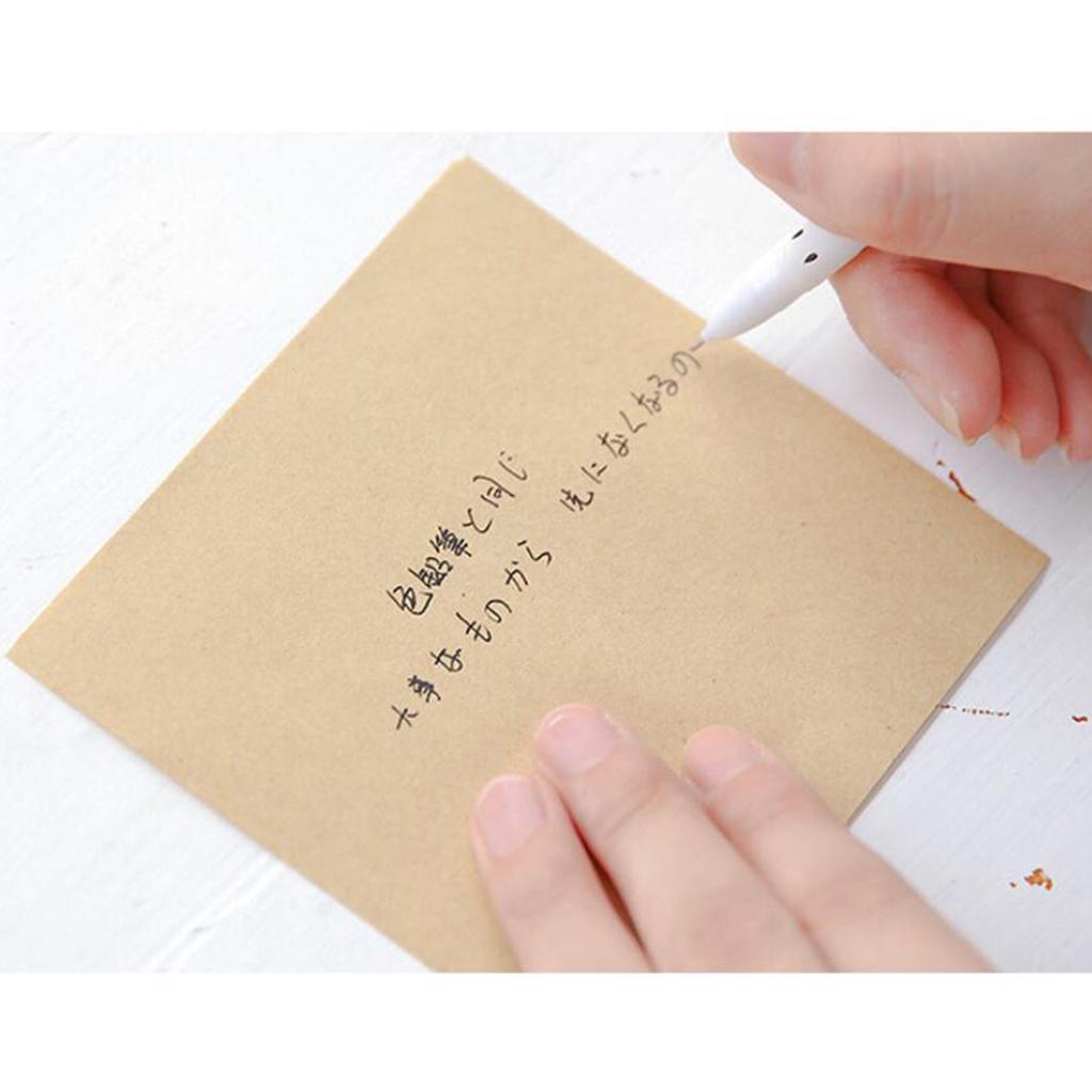 Square-Shaped Notepad Note Book Sticky Note  Can Paste White