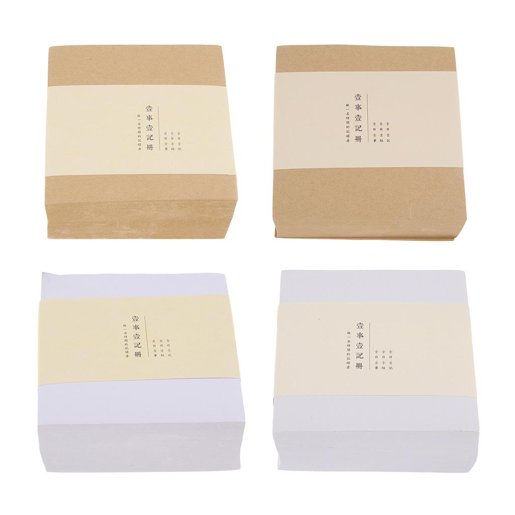 Square-Shaped Notepad Note Book Sticky Note  Can Paste White