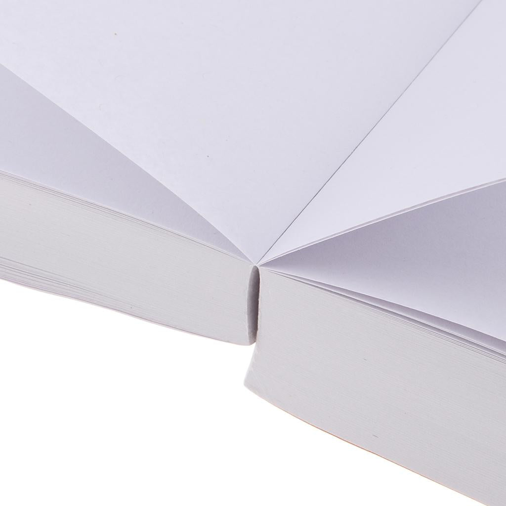 Square-Shaped Notepad Note Book Sticky Note  Can Paste Leather Color