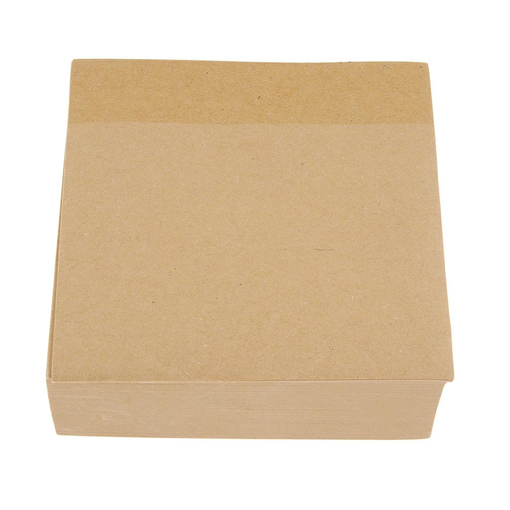 Square-Shaped Notepad Note Book Sticky Note  Can Not Paste White