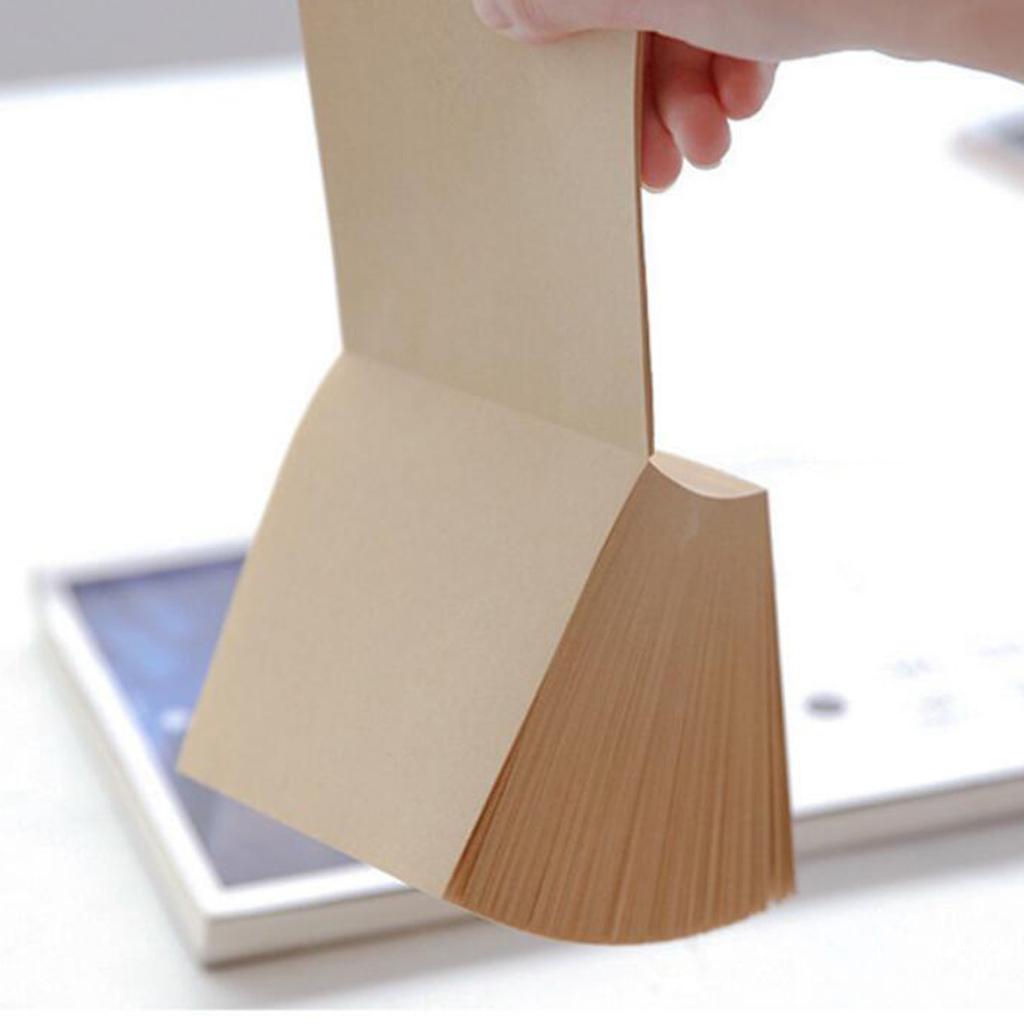 Square-Shaped Notepad Note Book Sticky Note  Can Not Paste White