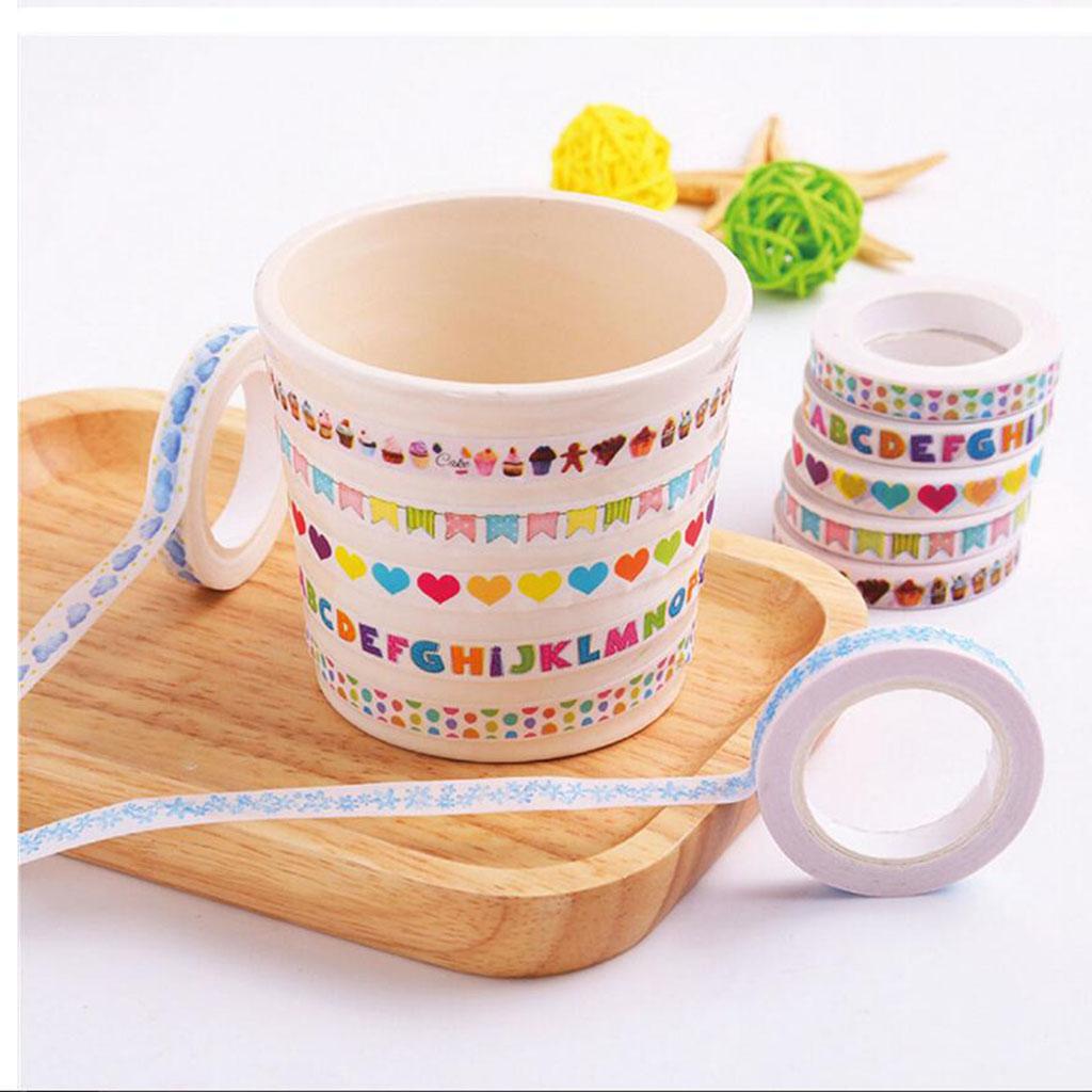 Japanese Washi  Paper Tape Colour Cartoon Handbook Sticker Cloud