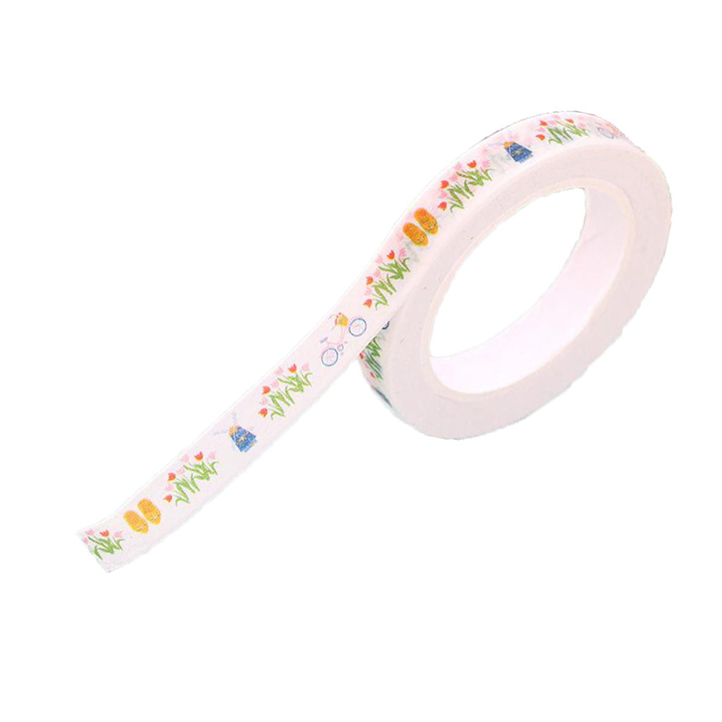 Japanese Washi  Paper Tape Colour Cartoon Handbook Sticker Leisure Life