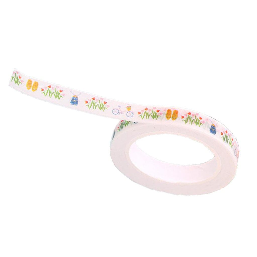 Japanese Washi  Paper Tape Colour Cartoon Handbook Sticker Leisure Life