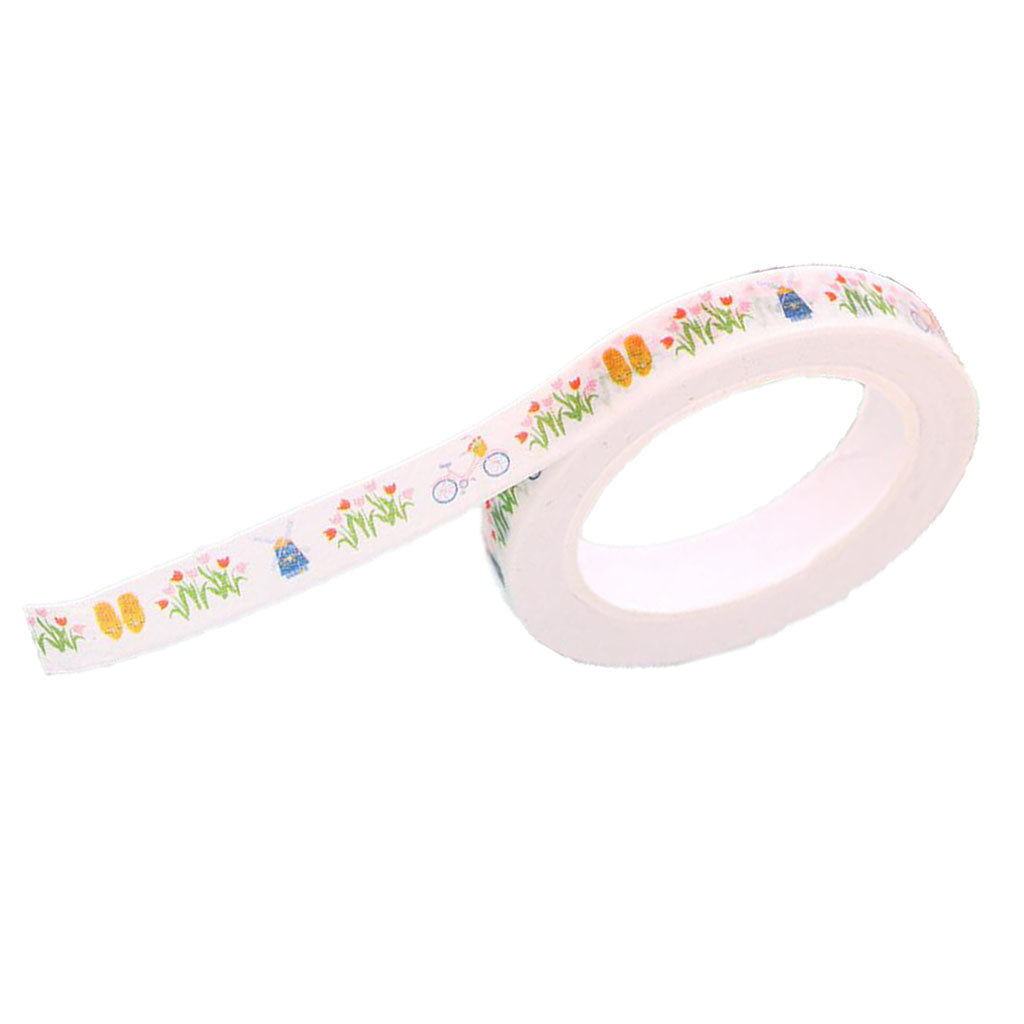 Japanese Washi  Paper Tape Colour Cartoon Handbook Sticker Leisure Life