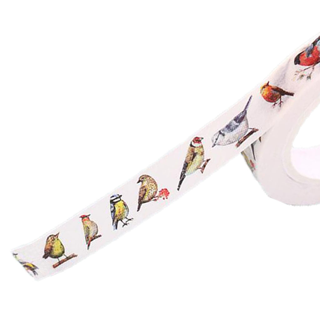 Japanese Washi  Paper Tape Colour Cartoon Handbook Sticker Bird