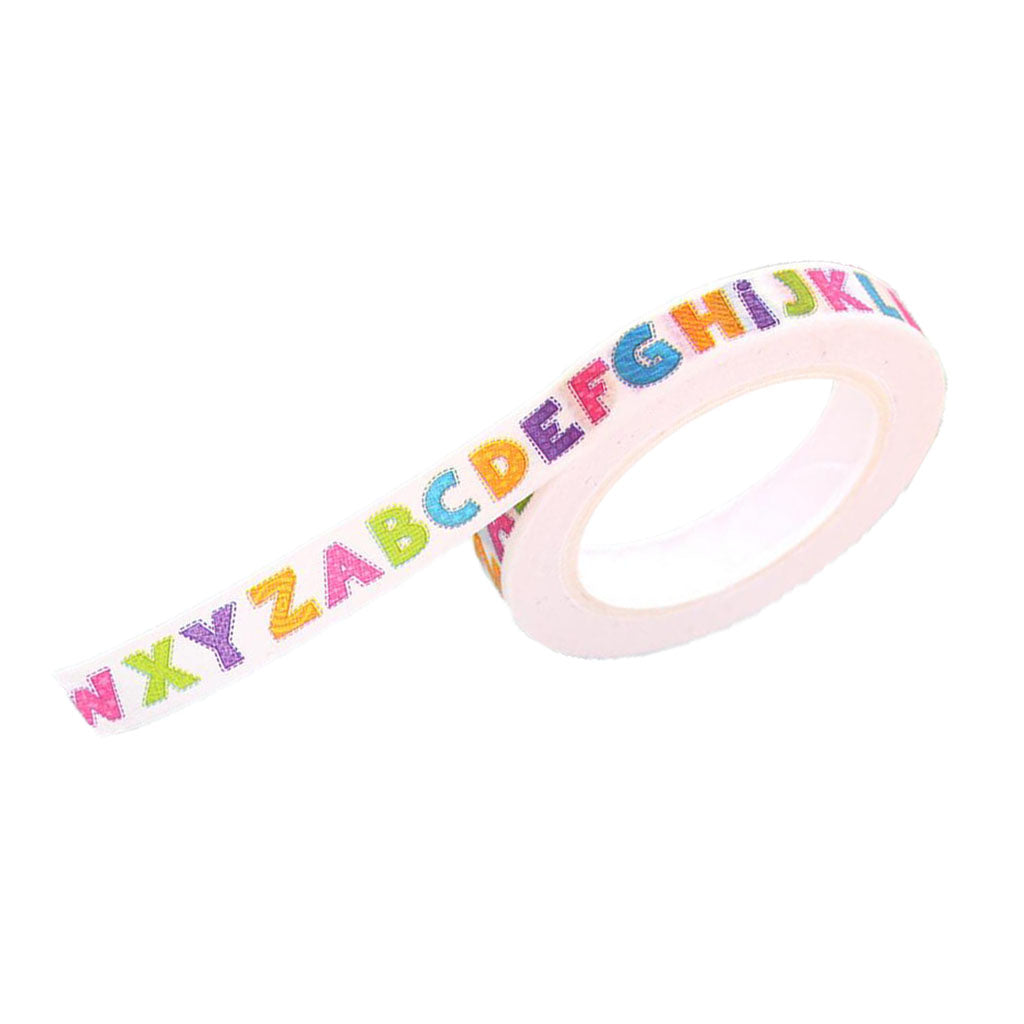 Japanese Washi  Paper Tape Colour Cartoon Handbook Sticker Letter