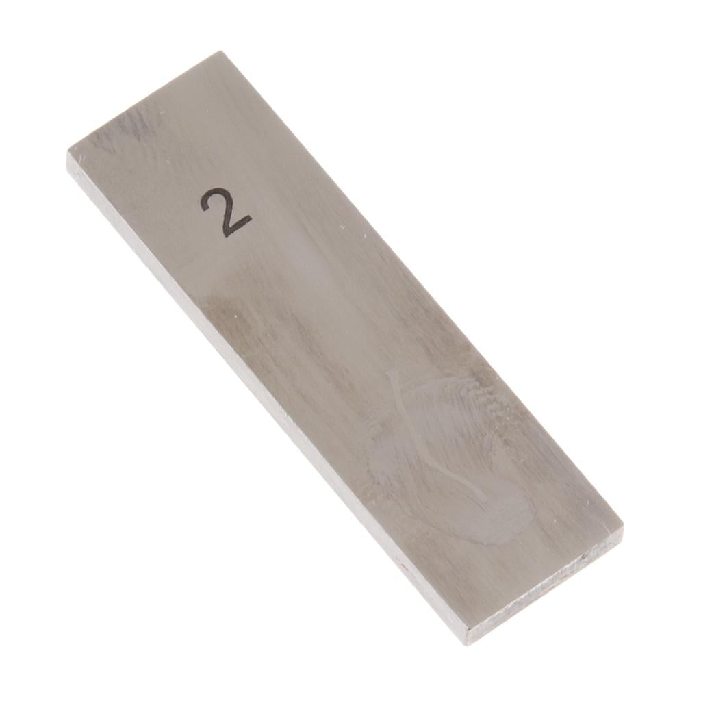 Single Steel Block Gauge Measure Gage Special Standard  Block Caliper 2 mm