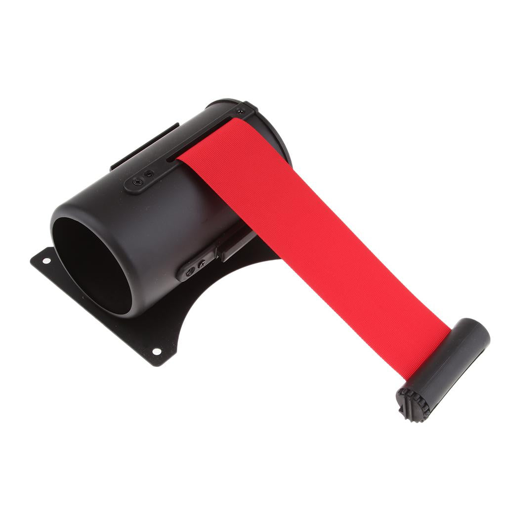 Retractable Wall Barrier Red