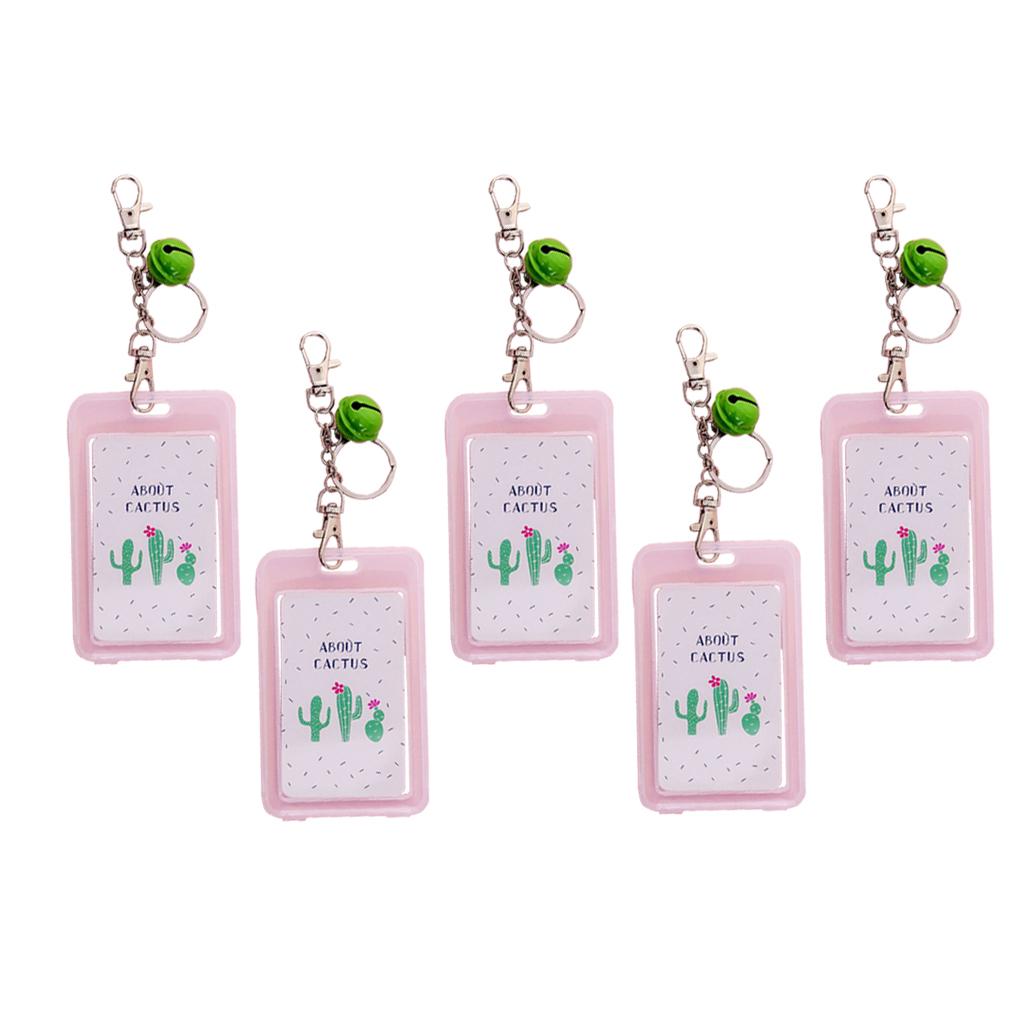 Vertical Credit Card Bus Pass ID Badge Holder Protector Three Cactus