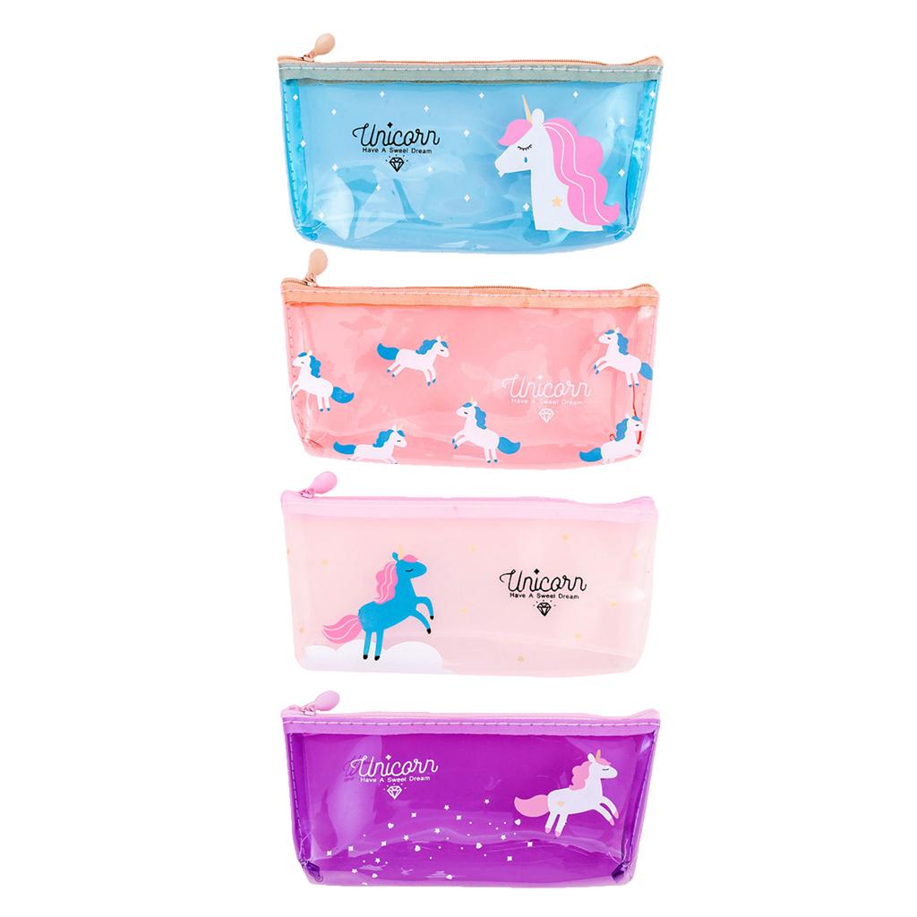 Pencil Case Pencil Bag Pencil box Stationery School Office Supplies White