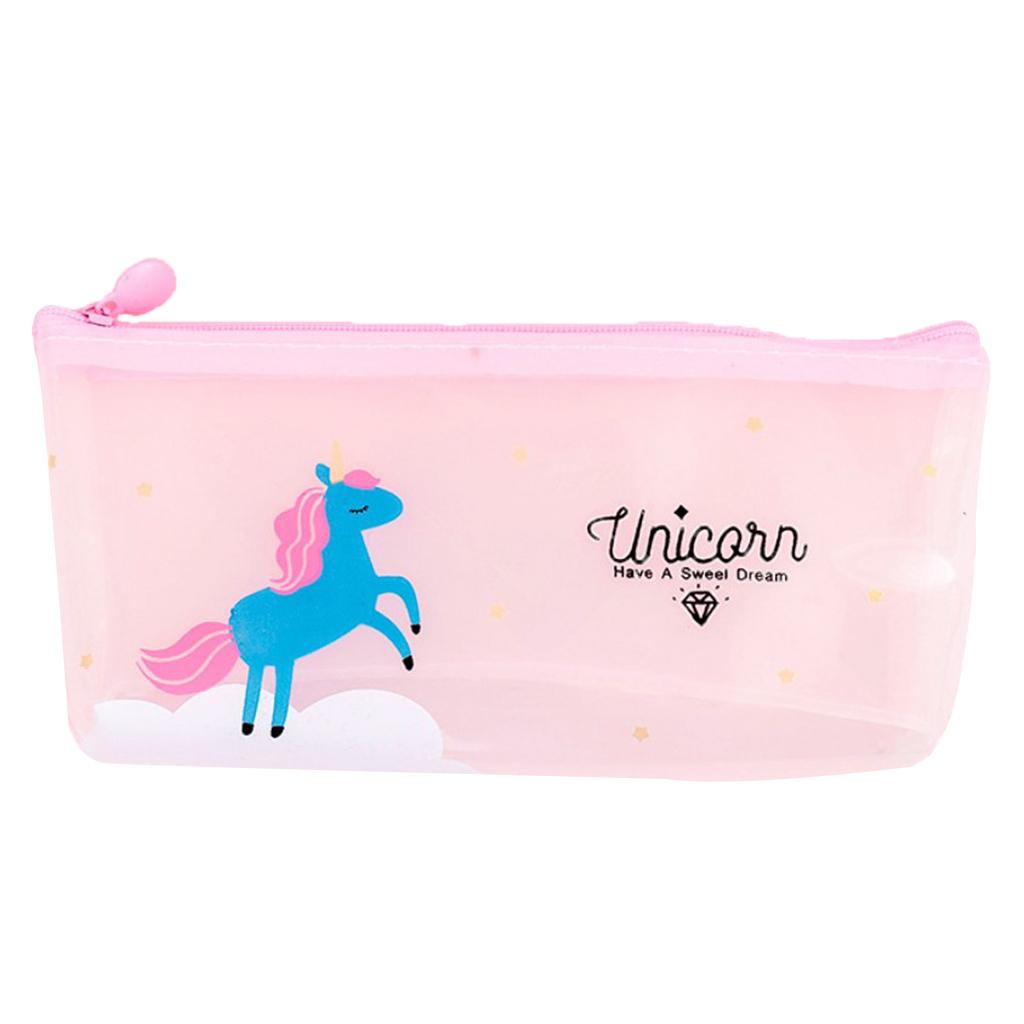Pencil Case Pencil Bag Pencil box Stationery School Office Supplies White