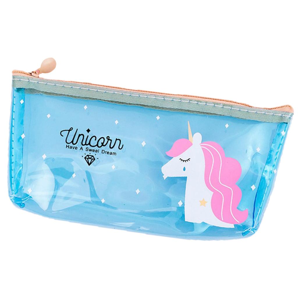 Pencil Case Pencil Bag Pencil box Stationery School Office Supplies Blue