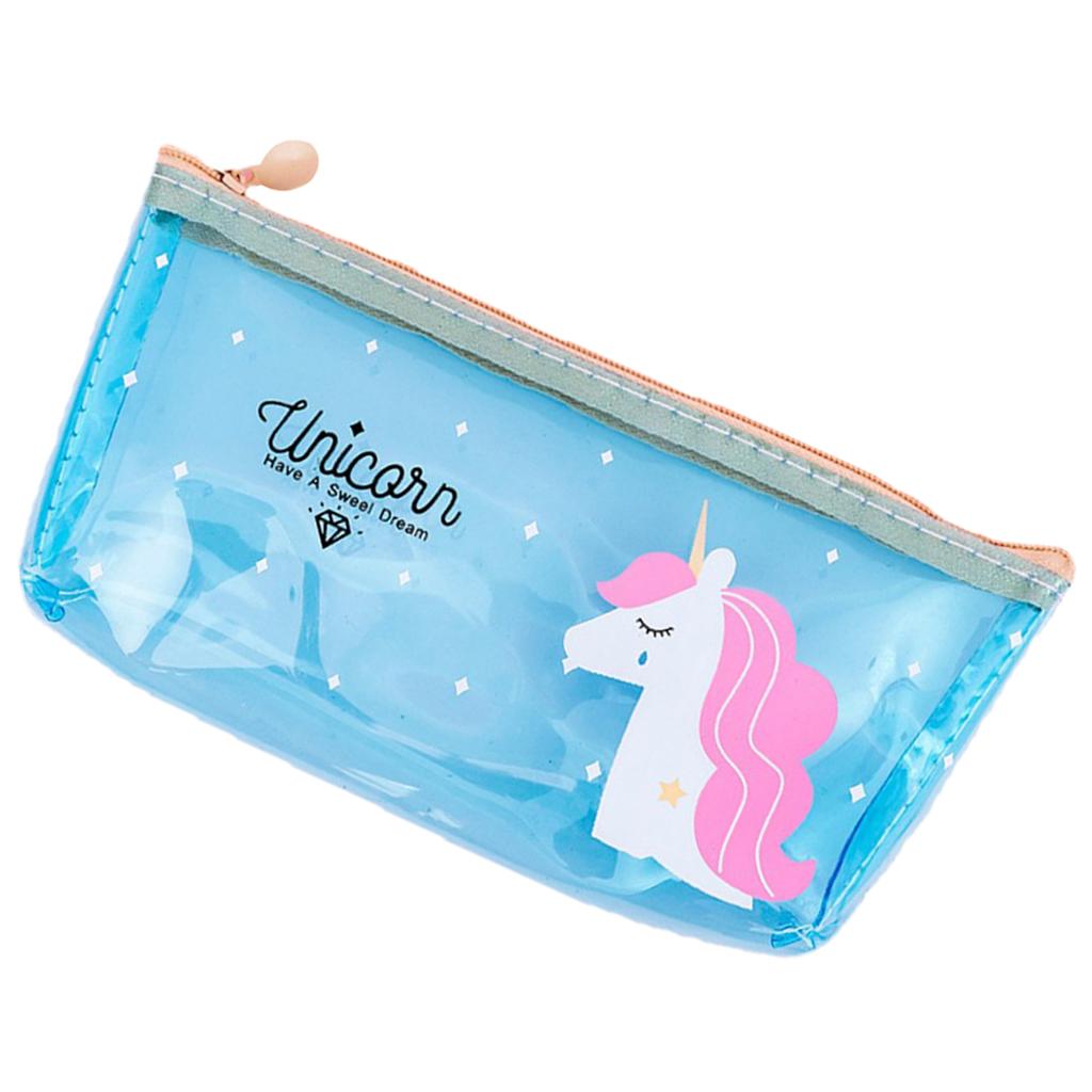 Pencil Case Pencil Bag Pencil box Stationery School Office Supplies Blue