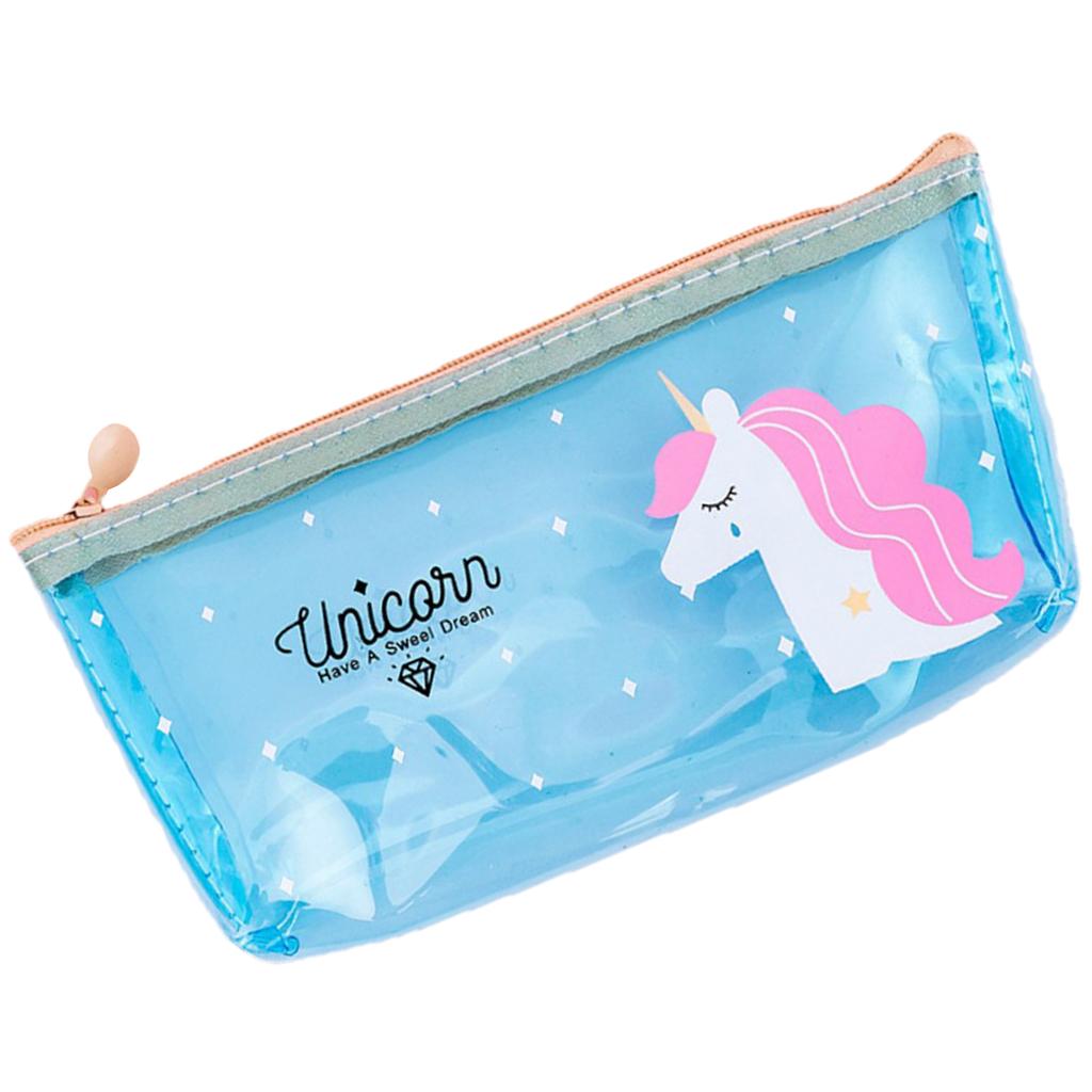 Pencil Case Pencil Bag Pencil box Stationery School Office Supplies Blue