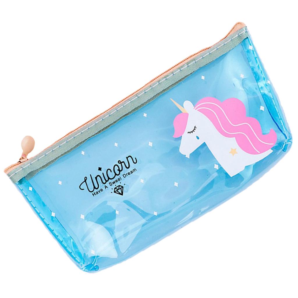 Pencil Case Pencil Bag Pencil box Stationery School Office Supplies Blue