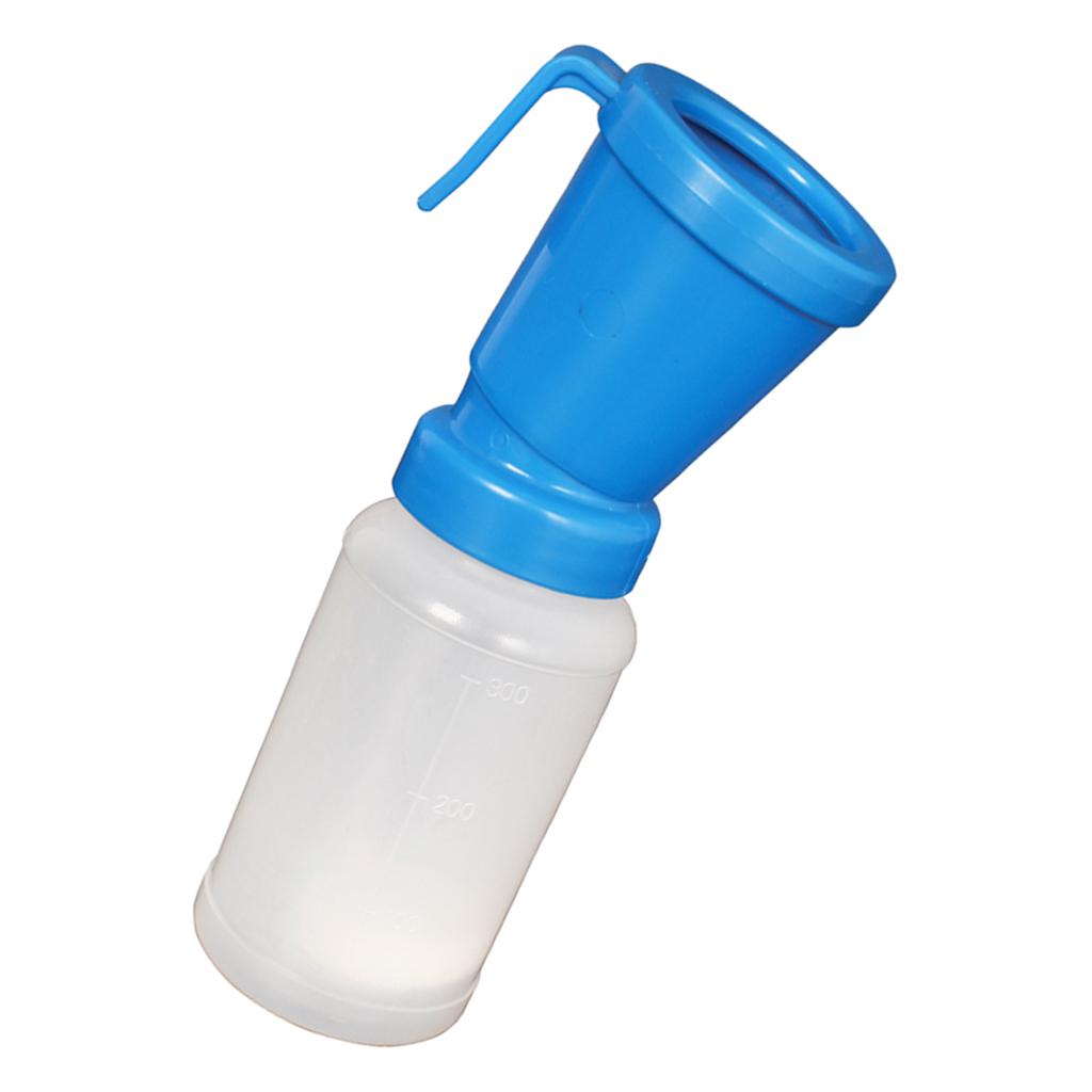Teat Dip Cup for Cow Goat Sheep Nipple Cleaning Disinfection Non Reflow Blue