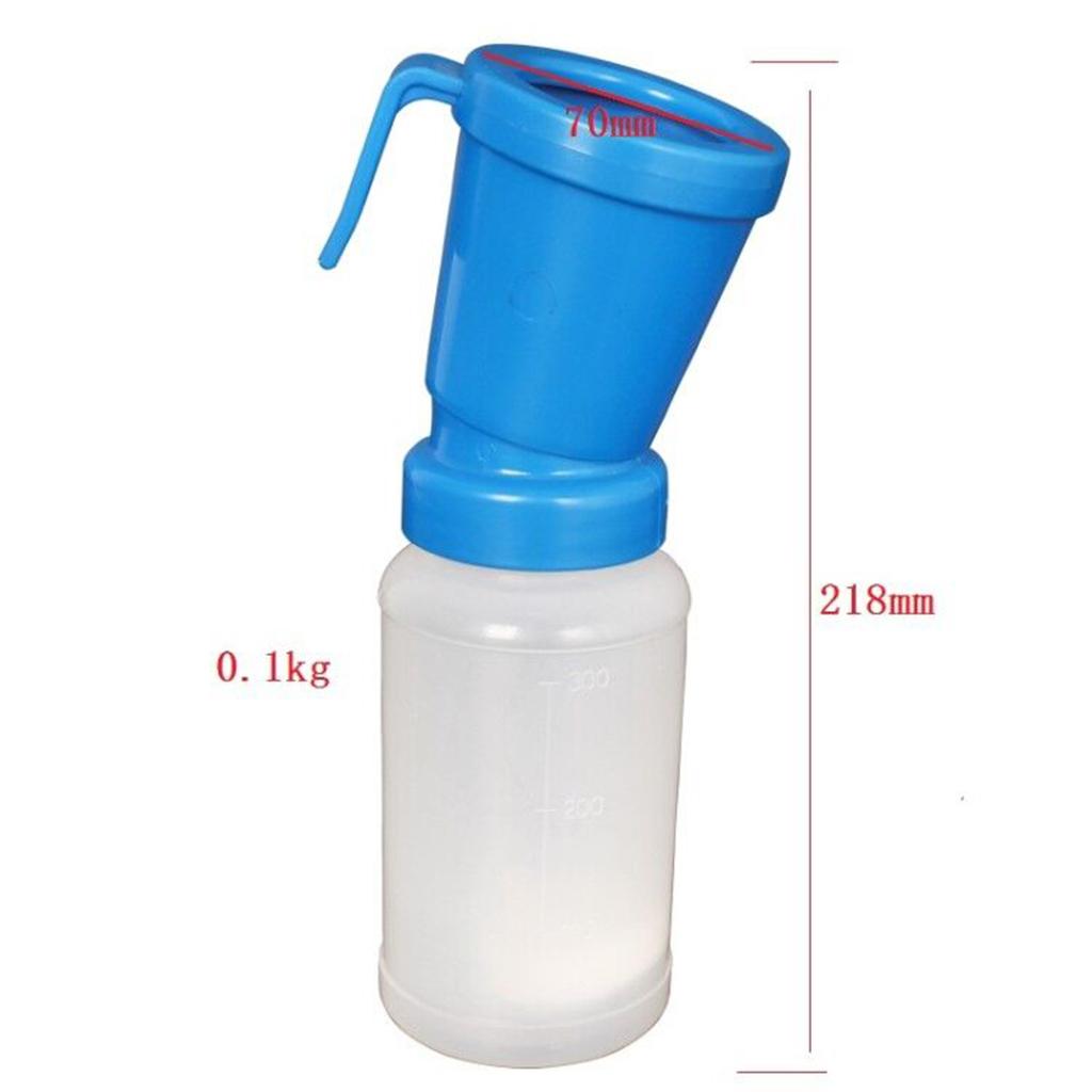 Teat Dip Cup for Cow Goat Sheep Nipple Cleaning Disinfection Reflow Blue