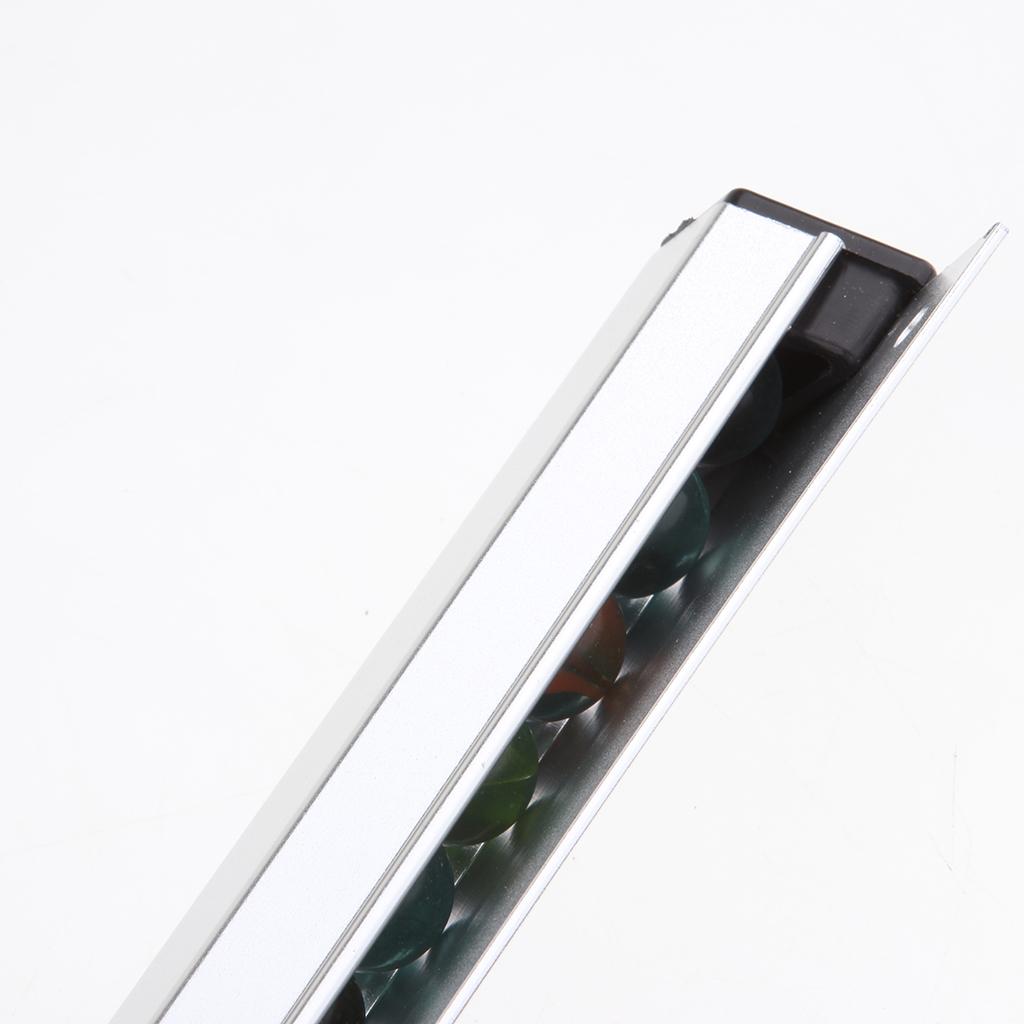 Slide Check Rack Receipt Check Holder Ticket Rail Sliver 25-60cm 8 Length 40cm