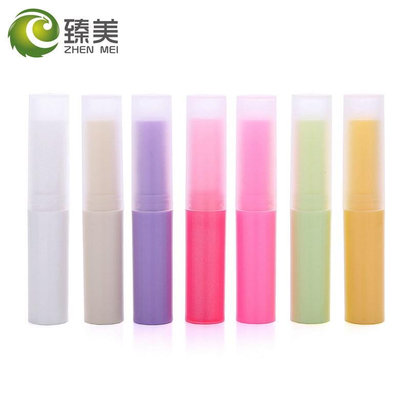 10Pcs Empty Lipstick Tubes Lip Balm Containers DIY Makeup Tools Beige