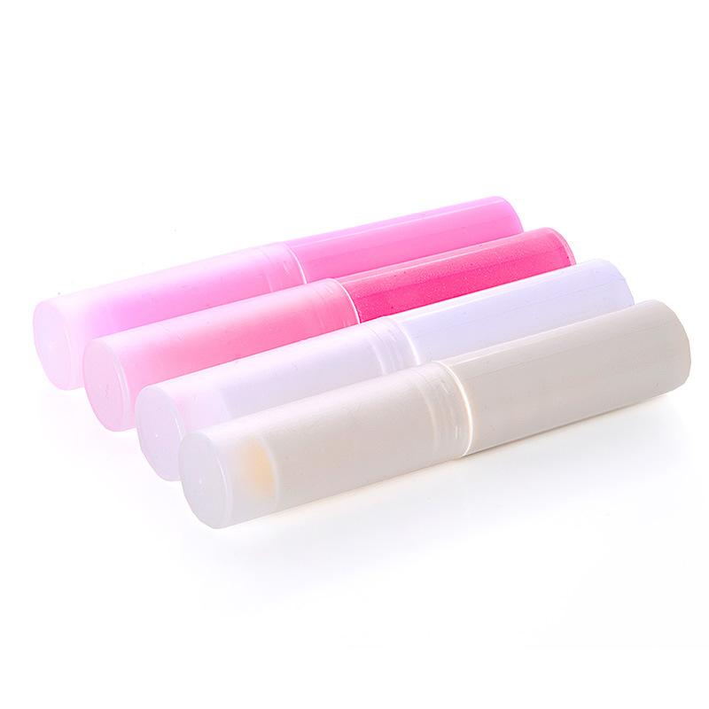 10Pcs Empty Lipstick Tubes Lip Balm Containers DIY Makeup Tools Beige