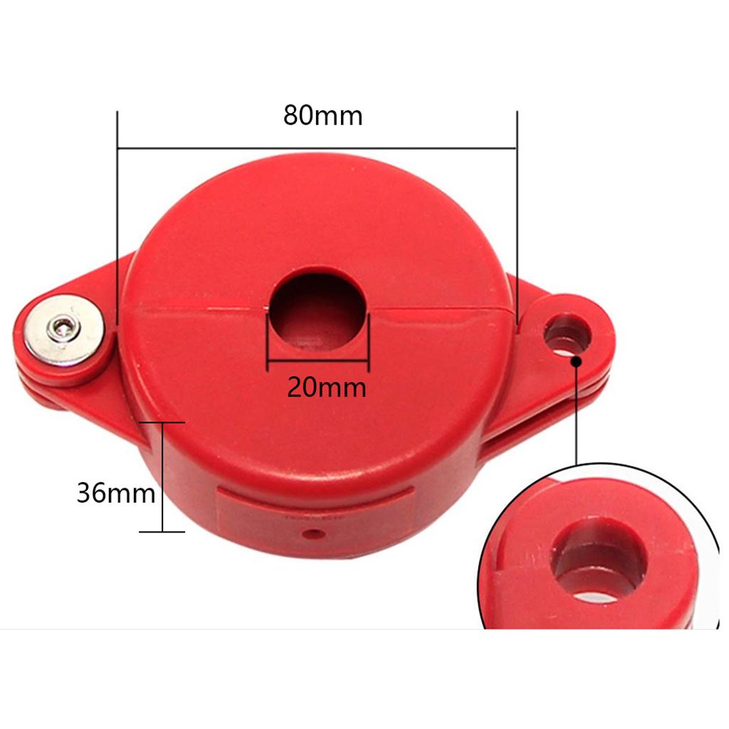 Lockout Gate Valve Lockout Safty Valve Lockout for 32mm diameter B