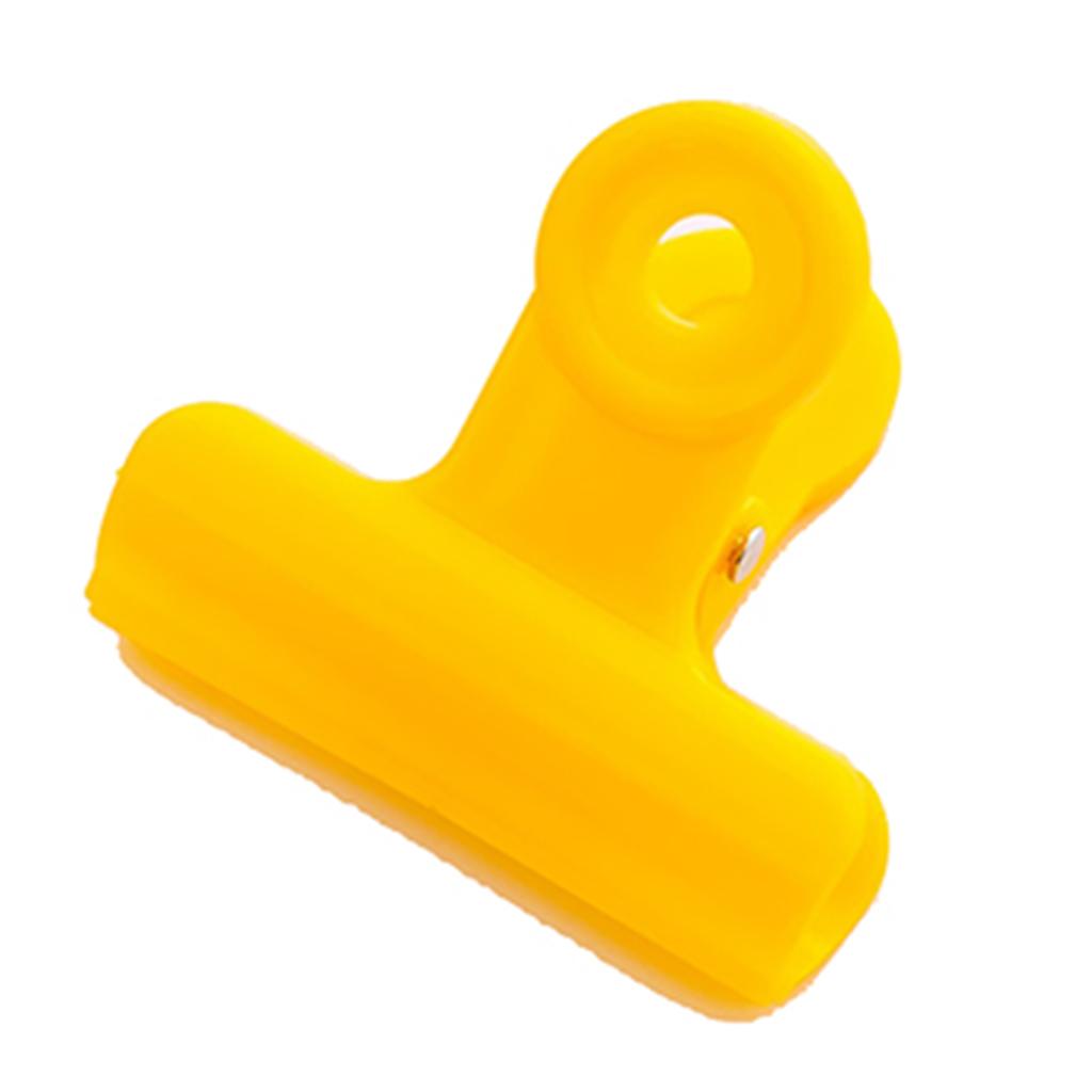 Metal Bulldog Clips Yellow