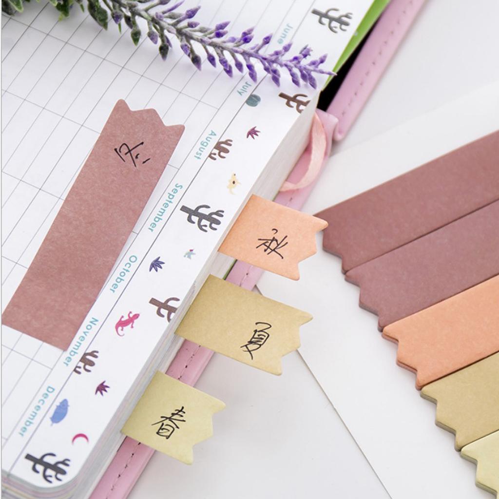 Sticky notes used simple Office Stationery  D