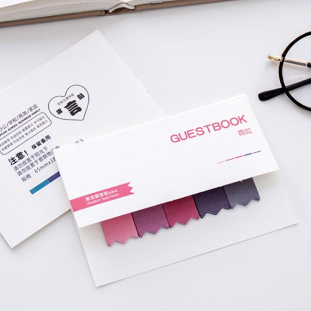 Sticky notes used simple Office Stationery  G