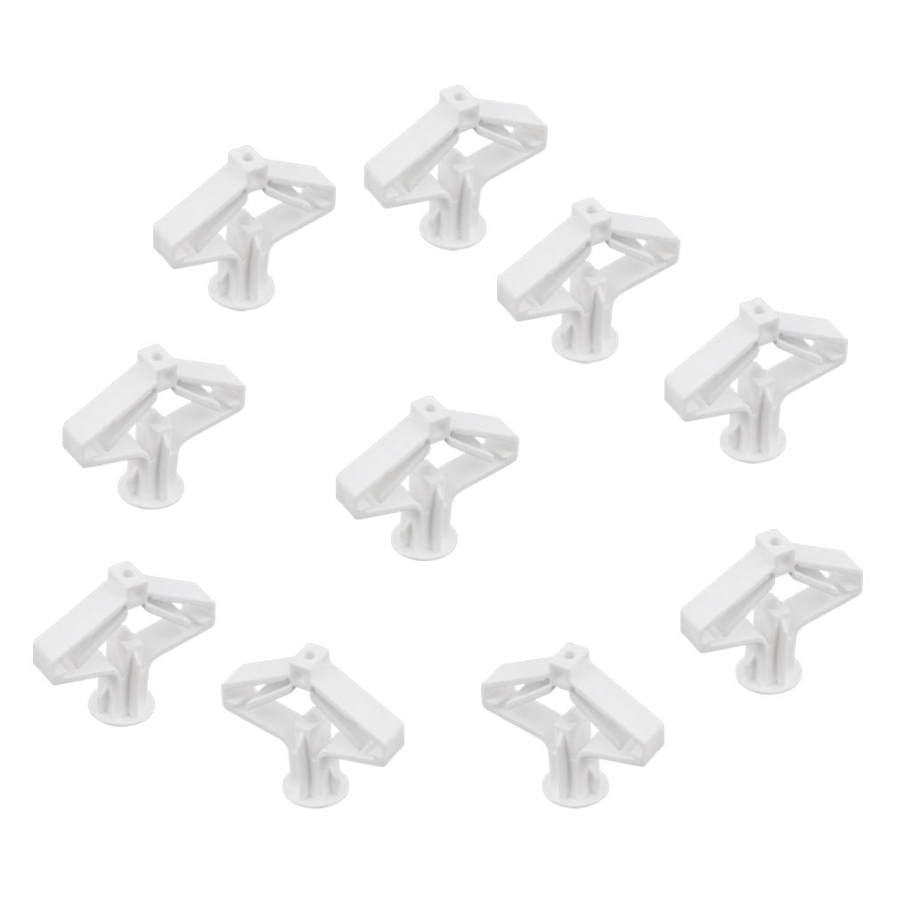 10pieces Expansion Pipe Curtain Gypsum Board Hollow Wall Expansion Screws