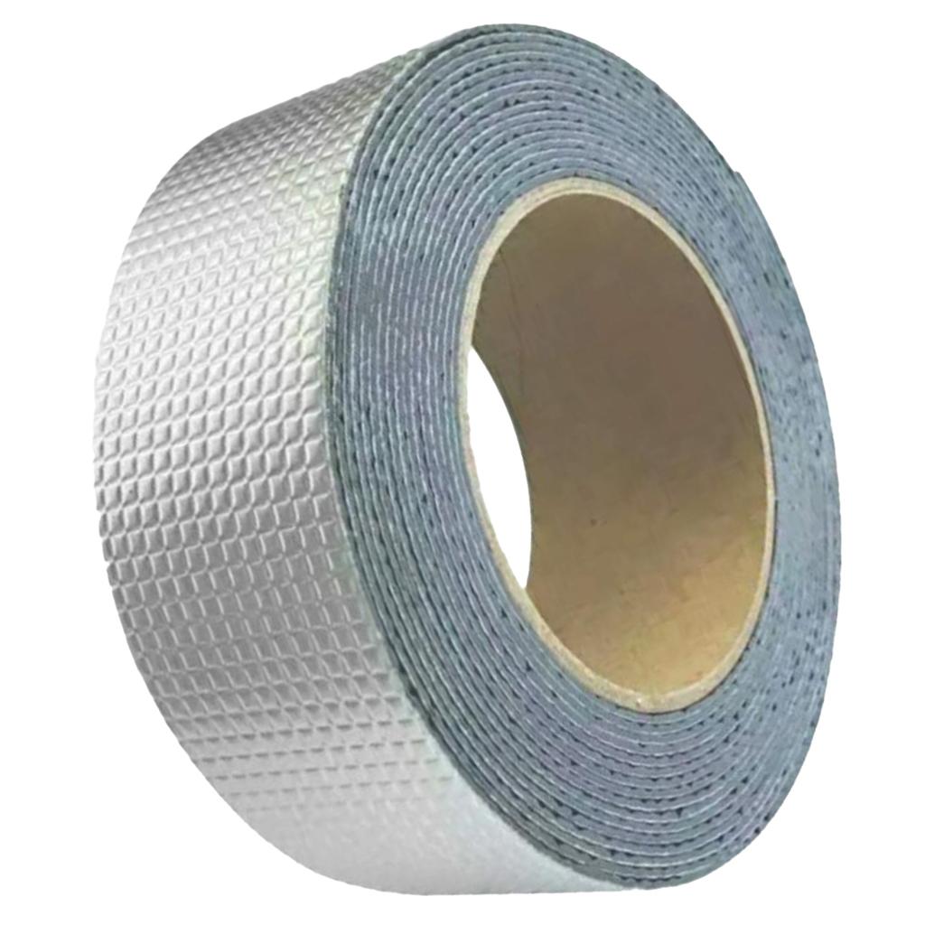 Aluminium Foil Butyl Tape Adhesive Waterproof Repairs Duct Tape Heat Shield 30x1mm