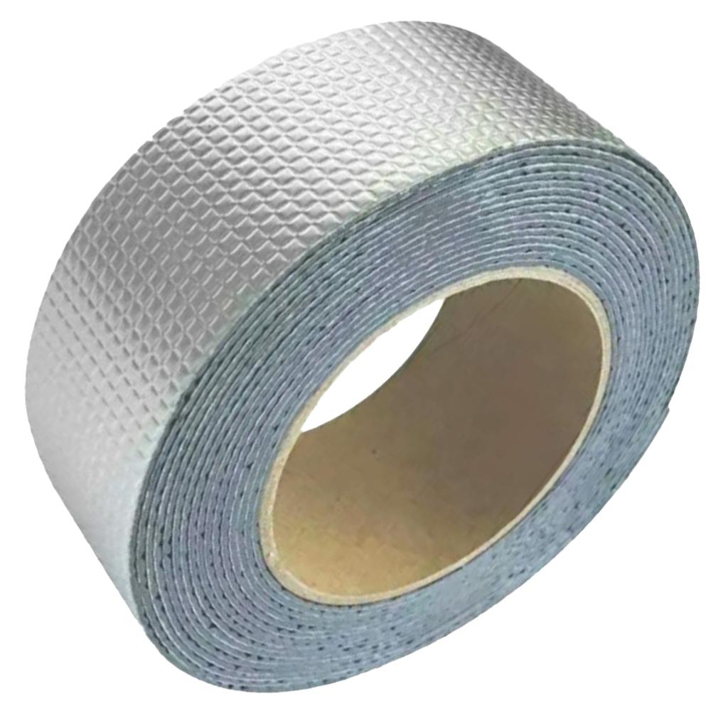 Aluminium Foil Butyl Tape Adhesive Waterproof Repairs Duct Tape Heat Shield 30x1mm