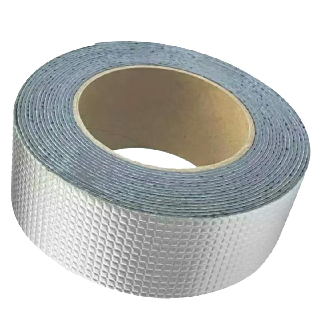 Aluminium Foil Butyl Tape Adhesive Waterproof Repairs Duct Tape Heat Shield 30x1mm