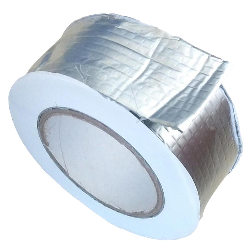 Aluminium Foil Butyl Tape Adhesive Waterproof Repairs Duct Tape Heat Shield 50x1.5mm