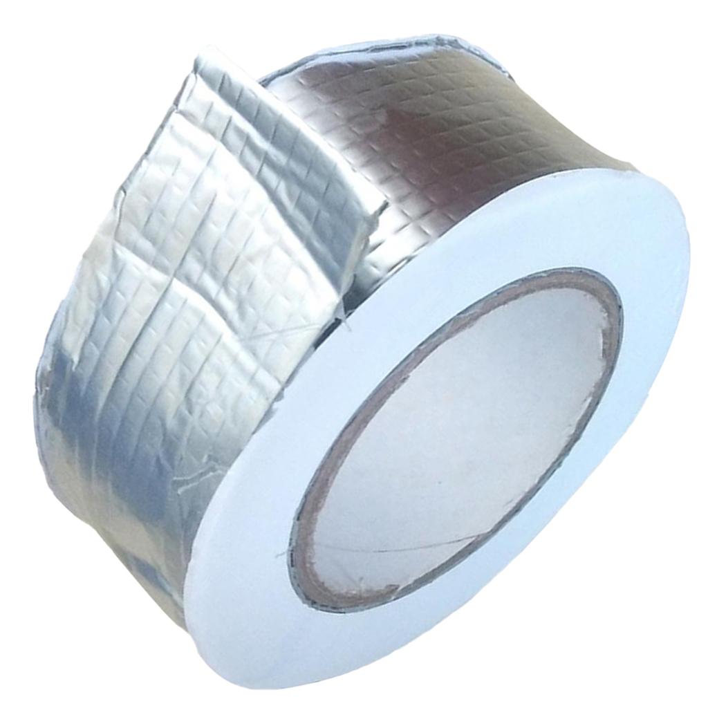 Aluminium Foil Butyl Tape Adhesive Waterproof Repairs Duct Tape Heat Shield 50x1.5mm