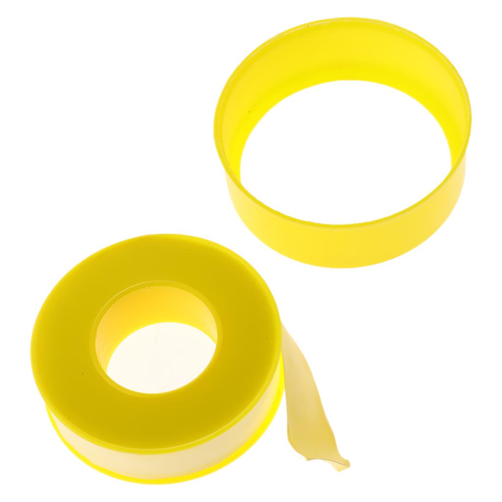 5XPTFE Gas Line Pipe Thread Tape Yellow Length 12m,Wide 1.2mm