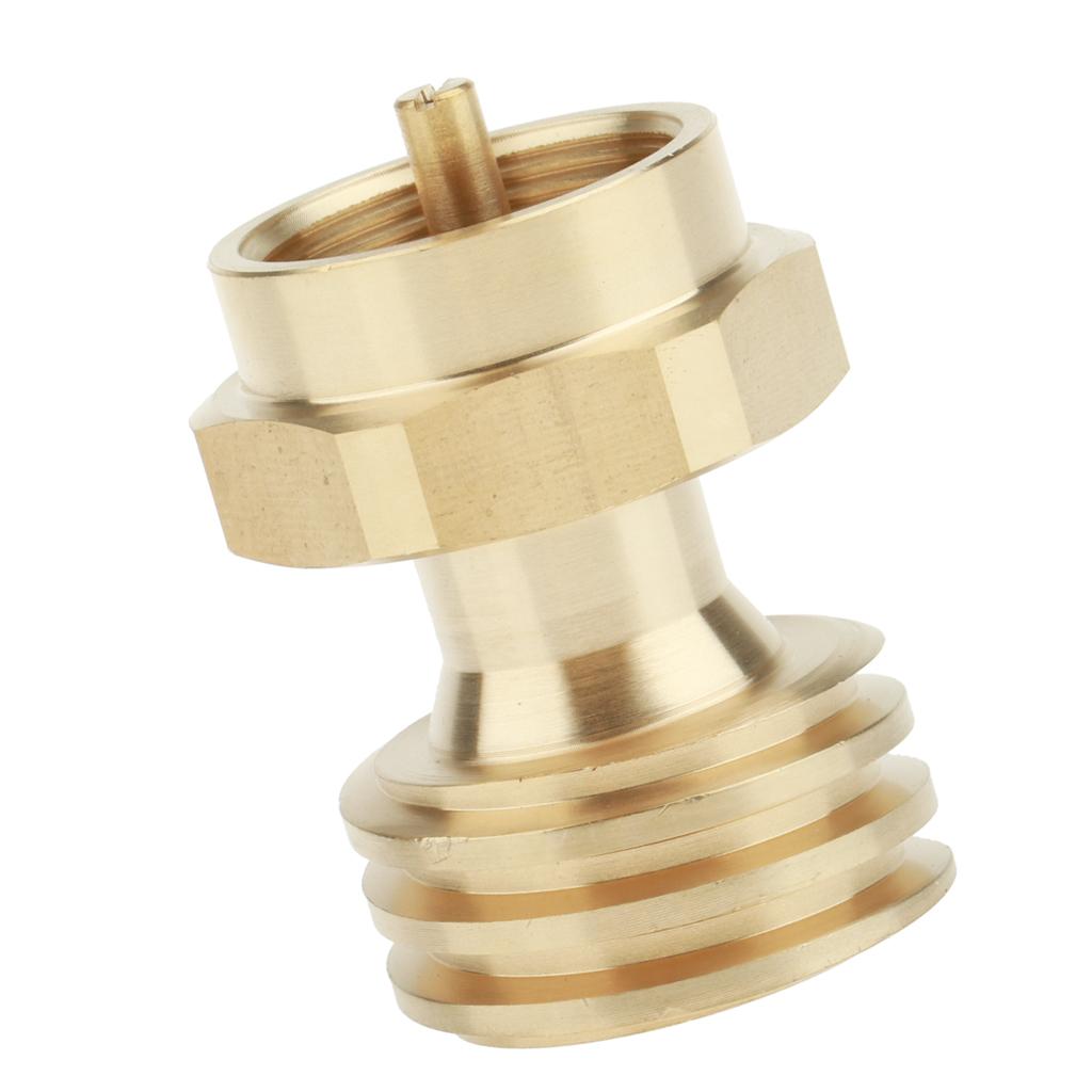 Universal Brass LP Gas Bottle Propane Tank Adapter Converters