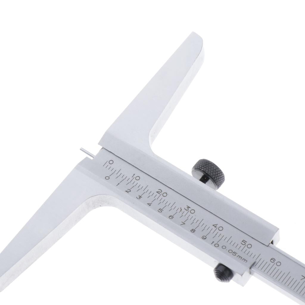 Flexible Stainless Steel Scale/Ruler/Rule w/Depth Gauge 0-150 0.05