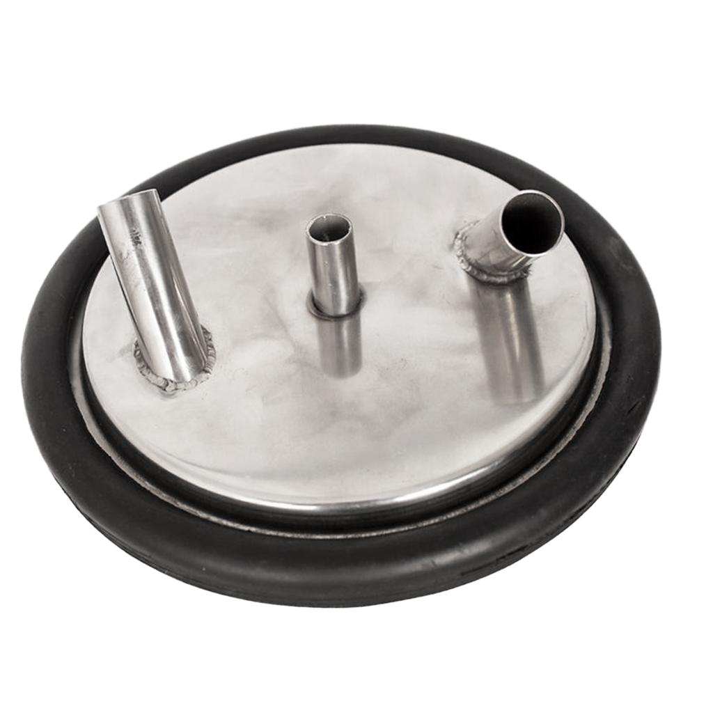 Stainless Steel Material Milk Bucket Pail Lid Gasket Cover B