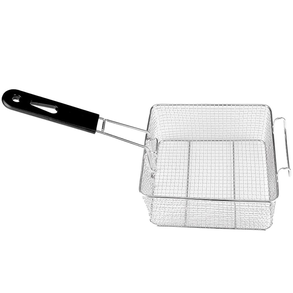 Stainless Steel Wide Mesh Strainer Kitchen Colander Sieve Sifter Basket