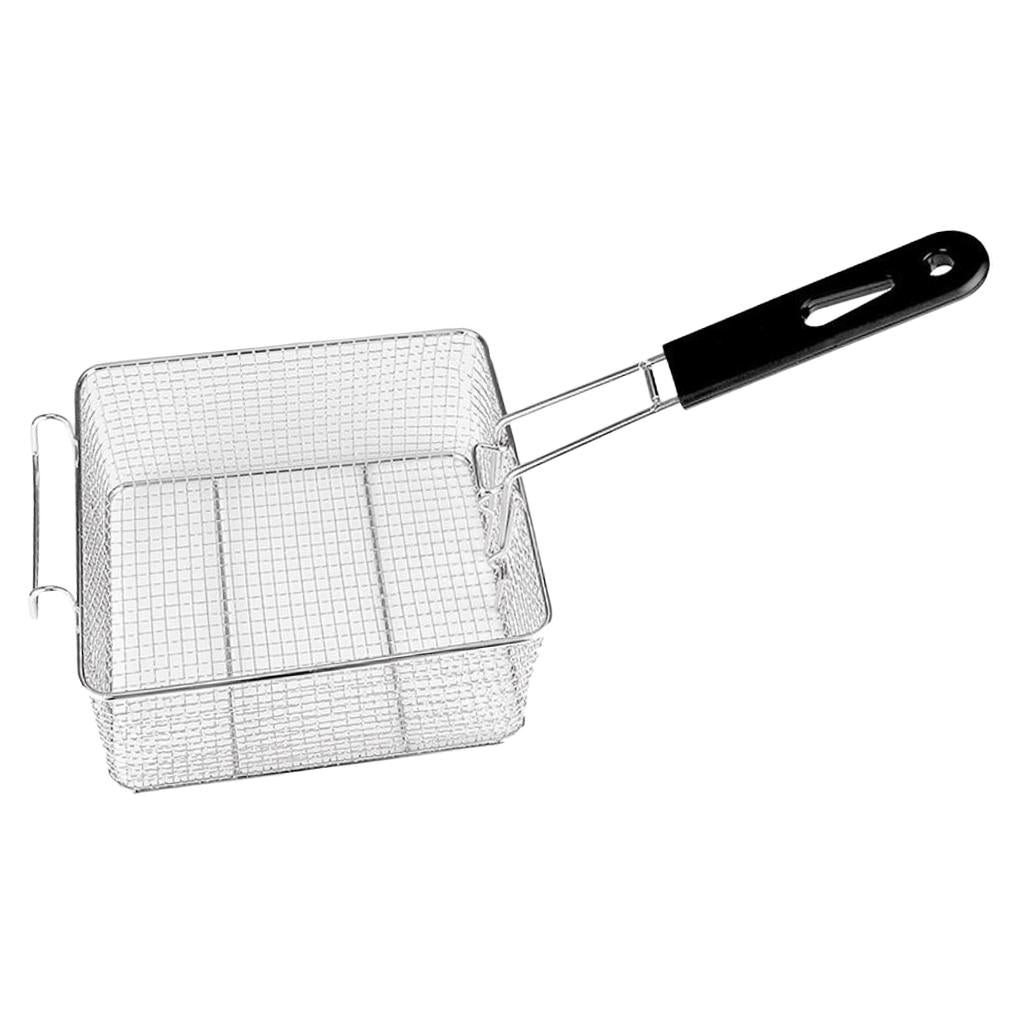 Stainless Steel Wide Mesh Strainer Kitchen Colander Sieve Sifter Basket