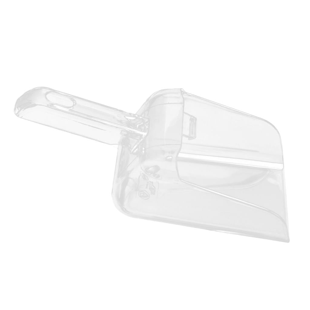 Acrylic Shovel Clear Candy Bar Ice Sugar Buffet Scoops Party Supplies 29.3cm