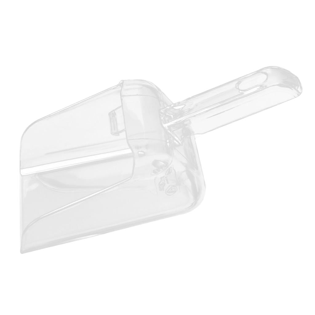 Acrylic Shovel Clear Candy Bar Ice Sugar Buffet Scoops Party Supplies 29.3cm