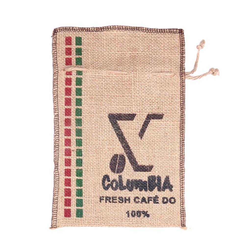 Burlap Coffee Bean  Sacks Gunny Bag Reusable Bags With Drawstring 7