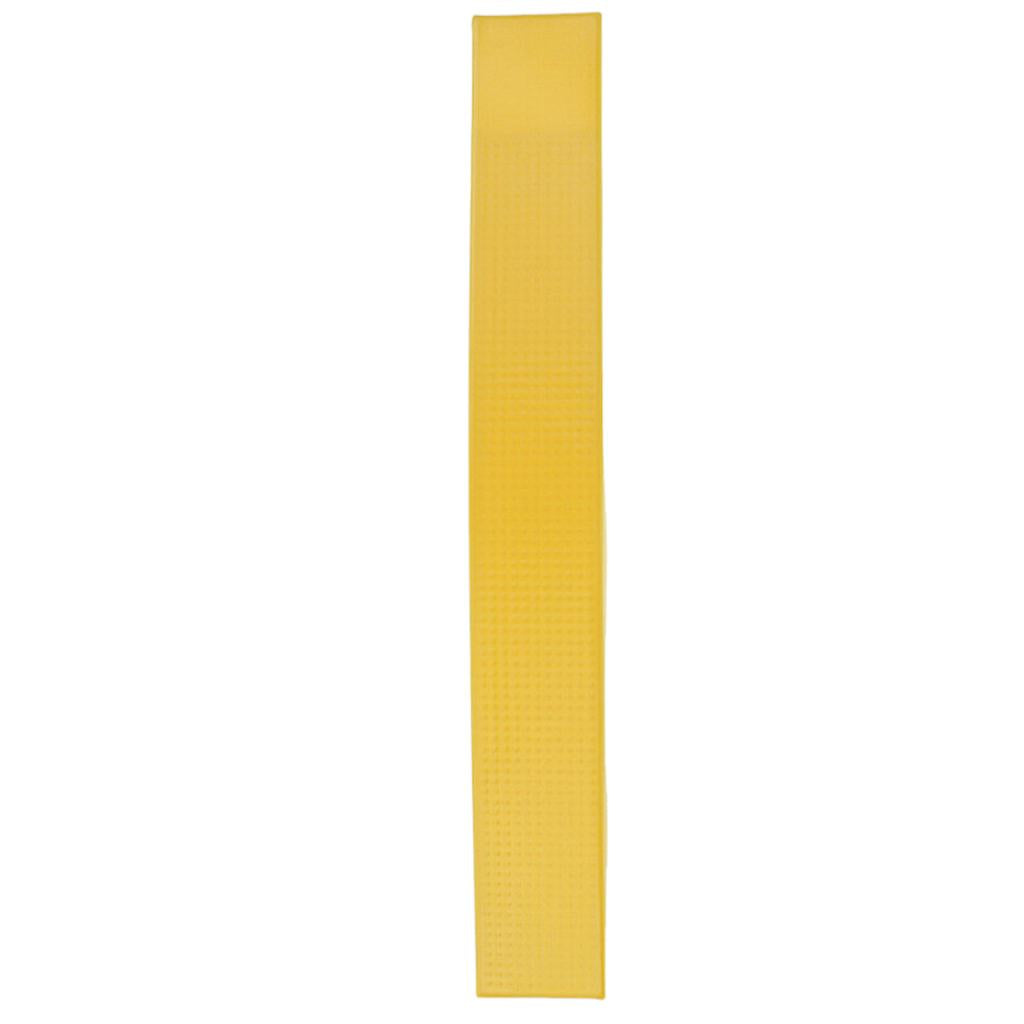 Rubber Beer Bar Runner Spill Mat for Home Pub Cafe Party Yellow 60x8cm