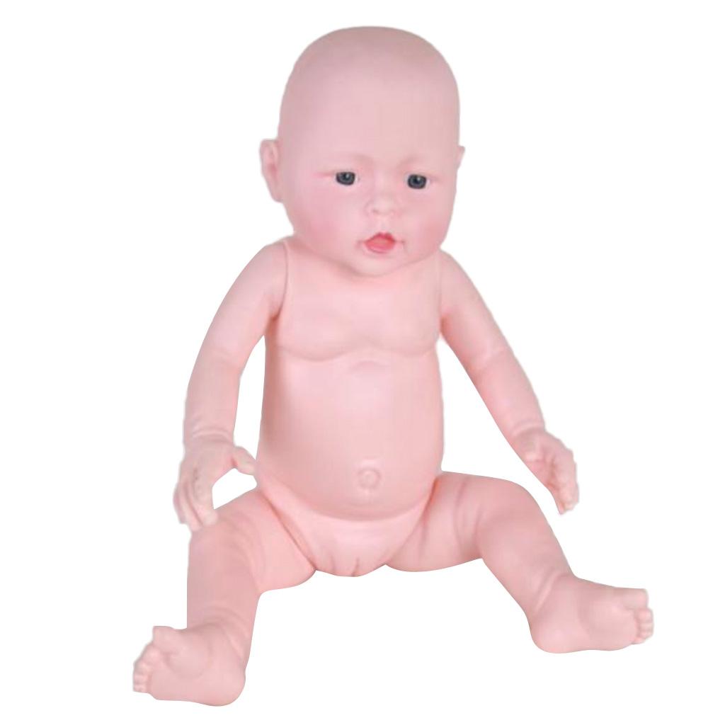 Lifelike Infant Doll Model PVC Realistic for Training 49cm Girl